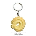 thumbnail image 2 of Food Shaped Keychain Cookie Toy Model Keyring Cute Pendant Gift, 2 of 8
