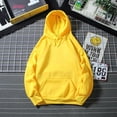 thumbnail image 4 of Casual Long Sleeve Pullover Hooded Sweatshirt For Students In Solid Colors, Suitable For Both Men And Women, Perfect For Autumn And Winter Wear., 4 of 20