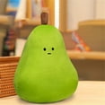 thumbnail image 4 of Wizlet Soft Pear Plush Stuffed Toy Cute Pear Stuffed Plushies Pillow, Birthday Christmas Valentine's Day Gifts for Kids Girlfriend,Ornament 16.9 in (B), 4 of 5