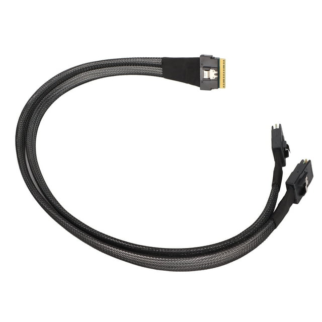 Cable SAS, cable mini SAS Cable 12 AWG Cable de transmisión de servidor AWG Ultra sensible
