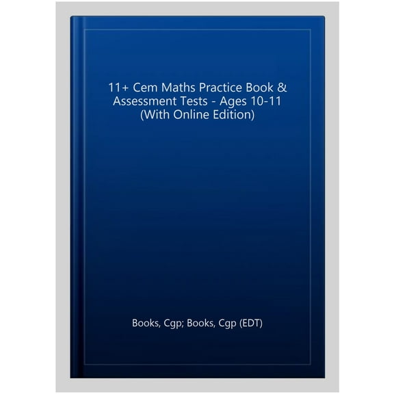 New 11 Cem Maths Practice Book & Assessment Tests - Ages 10
