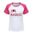 thumbnail image 3 of Hienoo Big Girls Tee Shirt Los Angeles Print Short Sleeve T Shirt Summer Trendy Tshirt, 3 of 3