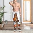 thumbnail image 6 of Lsque Gnomes In Autumn Print Men's Pajama Pants, Lounge Pant - Comfortable Home Wear,Elastic Waistband, Stylish Design-XX-Large, 6 of 9
