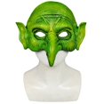 thumbnail image 1 of Máscara de Halloween, monstruo, media cara, bruja, cosplay, Creepy H, 1 of 1
