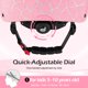 thumbnail image 5 of Casco de bicicleta Odoland Kids Crackle Pink 48-55 cm para niños de 2 a 10 años, 5 of 7