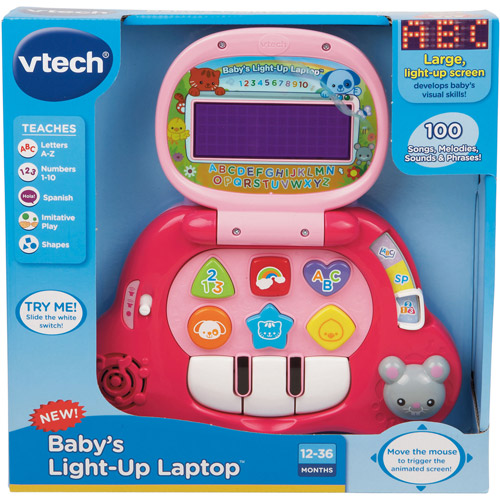 vtech baby laptop pink