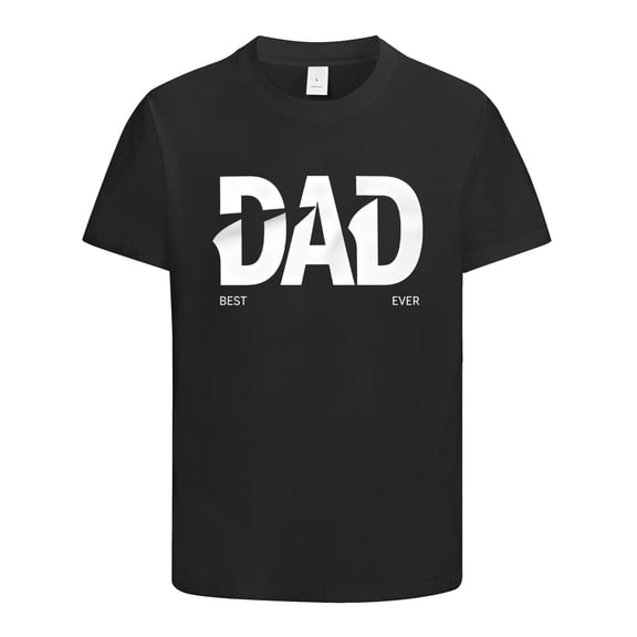Best Dad Ever Gifts for Dad, Humor Novelty Graphic Tees Gift Idea for Fathers Day, Birthday, Christmas, Dad Shirt, Funny Shirt for Men, Size S