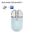 thumbnail image 3 of Mistaha Wireless Mouse with UV Skin-Friendly Coating, Silent Design, One-Click Desktop, Precise Positioning, 500mAh Rechargeable Battery - Blue, 3 of 6