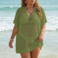 thumbnail image 2 of Riecok Bathing Suit Cover Up for Women Plus Size Sleeveless Swimsuit Cover Ups Summer Vacation Outfits, 2 of 6