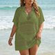 thumbnail image 1 of TaTaai Womens V Neck Sleeveless Summer Top Solid Color Casual Cover Up Loose Fit Cami Blouse Beach Cover Up Essential Gift, 1 of 6