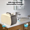thumbnail image 5 of Edendirect 5500 BTU Portable Air Conditioner Cools 175 sq. ft. with Remote,Dehumidifier,2-Exhaust Hose for Van,Tent,RV, 5 of 12