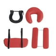 thumbnail image 2 of Tachiuwa Face Cradle with Pillow for Massage Table Soft Complete Set Massage Headrest wine red, 2 of 9
