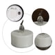 thumbnail image 3 of Velas de té sin llama que funcionan con pilas: vela votiva eléctrica parpadeante LED, paquete de 12, realista y brillante para celebraciones de temporada y festivas y regalos navideños, lámpara larga, 3 of 6