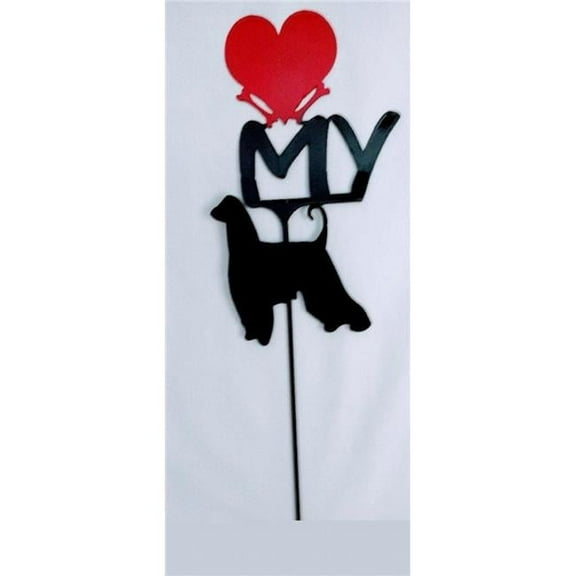 The Lazy Scroll afghanheart Afghan Hound Love My Heart Sign