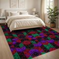 thumbnail image 3 of ODIKA 8'x10' Washable Area Rug Graphic Funky Aesthetic Streetwear Men Cartoon Anime Alt Dice Playful Expressive for Living Room, Under Sectional, Family , Durable, Non-Slip, 3 of 7