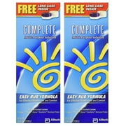 COMPLETE Multi-Purpose Solution Easy Rub Formula 12 oz Pack of 2