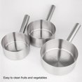 thumbnail image 4 of Water Spoon, Stainless Steel Water Ladle Easy Cleaning Long Handle Spoon Balanced Design Washing Spoons For Vegetable Washing Kitchen, 4 of 8