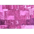thumbnail image 1 of Ahgly Company Indoor Rectangle Patchwork Purple Transitional Area Rugs, 5' x 8', 1 of 4
