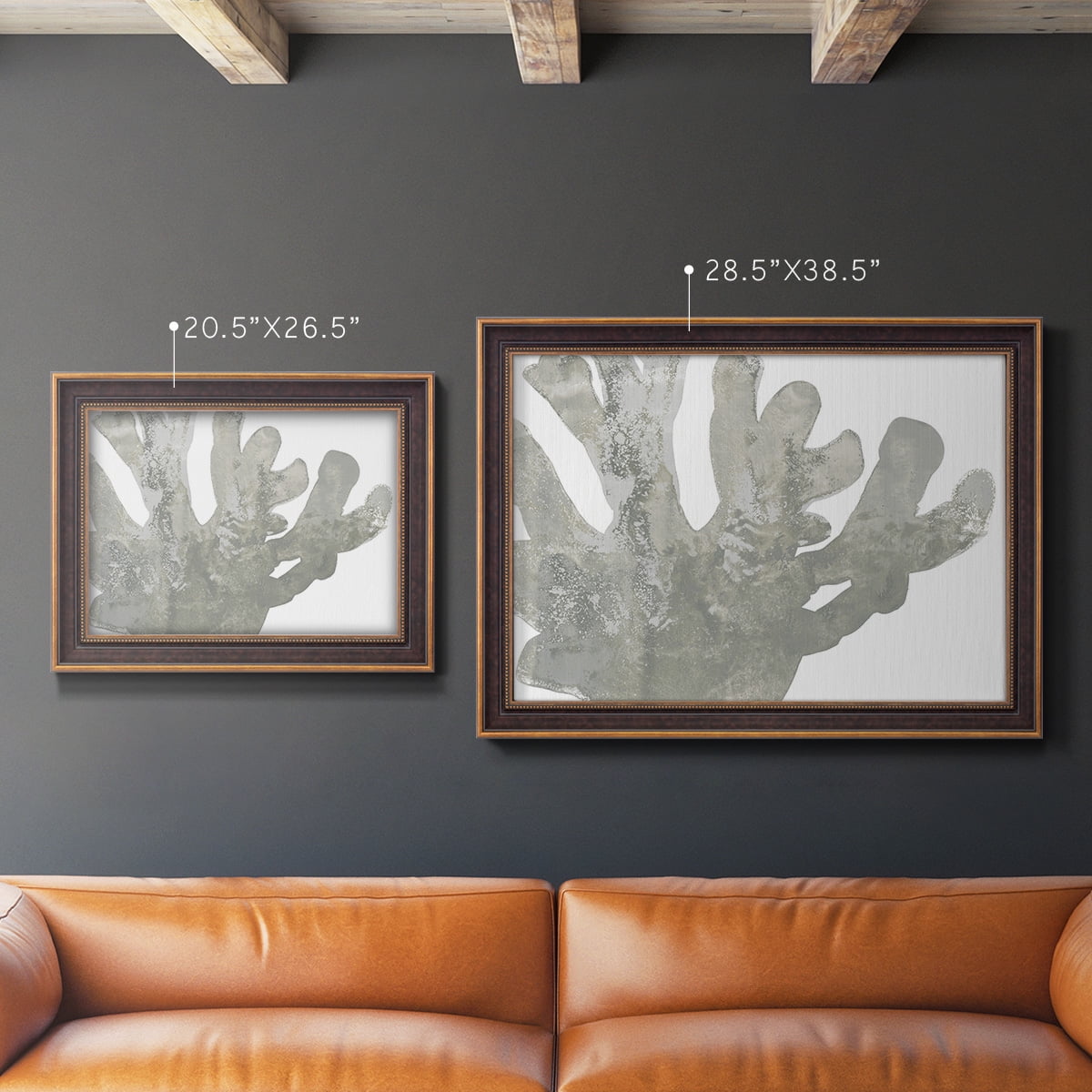 Stone Macro Coral I Premium Framed Canvas- Ready to Hang
