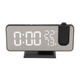 thumbnail image 1 of Led Digital Projection Alarm Clock Room Clock Bedroom Clock Clock Clock Digital Clock Digital Radio with Digital Alarm Clock Electronic Clock Clock Home for Projection, 1 of 7