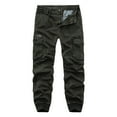 thumbnail image 3 of Styesk Pantalon Homme Multi-Poches Délavé Extérieur Décontracté, 3 of 4