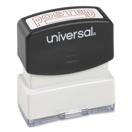 GTIN 087547100653 product image for Universal UNV10065 POSTED Pre-Inked One-Color Message Stamp - Red | upcitemdb.com