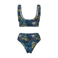 thumbnail image 5 of Daiia Halloween Elements Women's Bikini Set Two Piece Swimsuit High Waisted Bikini Adjustable Straps Bikini Perfect for Beach, Pool, and Summer Vacation-, 5 of 9