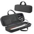 thumbnail image 1 of Bolsa de almacenamiento para plancha de pelo SUSUchens, estuche rígido con asa y cierre de cremallera, resistente a golpes, impermeable, para Airstrait HT01, color azul., 1 of 8