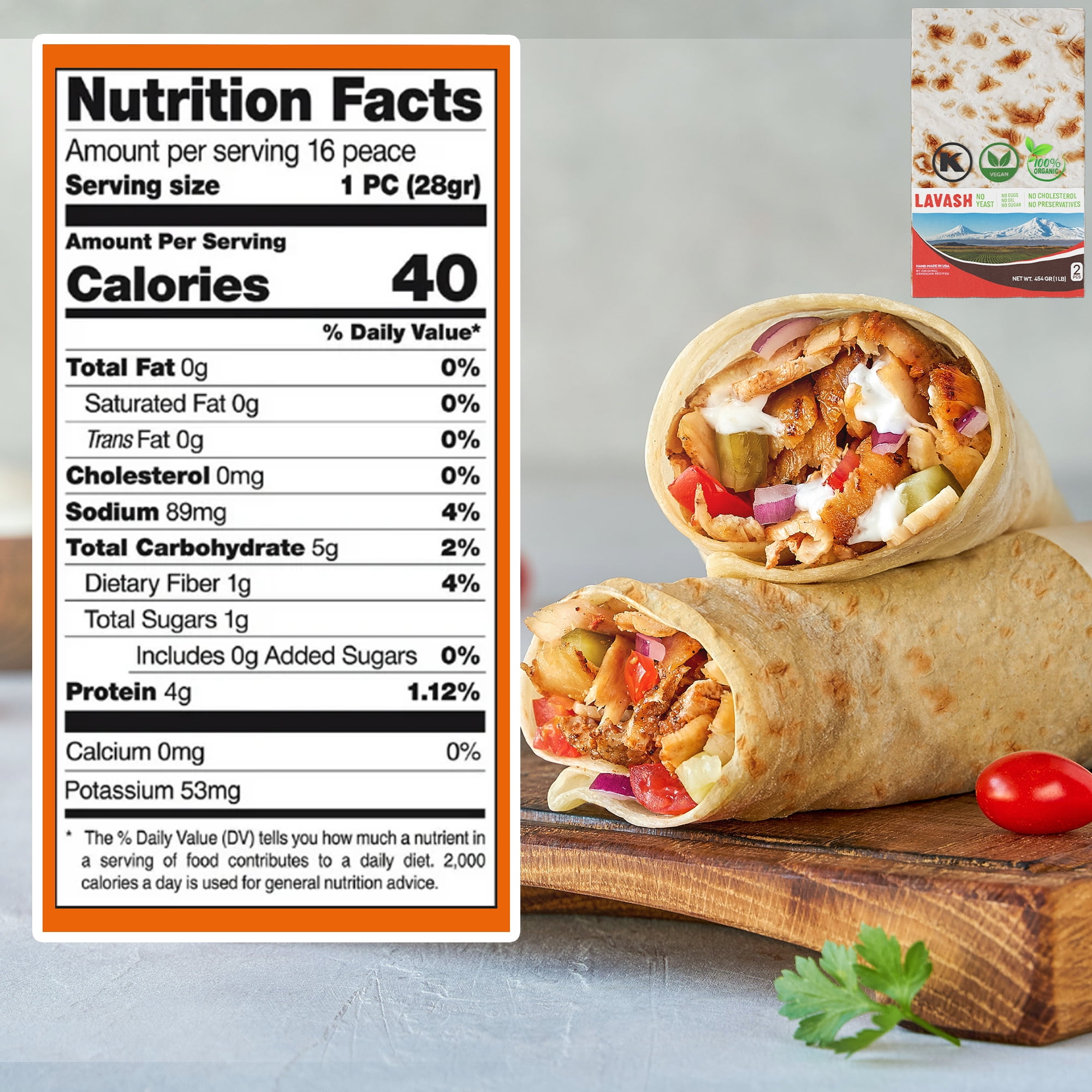 Armbread Lavash Bread, Flatbread, Vegan, Kosher (3 Pack, 3 lb)