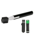 thumbnail image 3 of Electric Eyebrow Trimmer, Facial Hair Trimmer Prevent Skin Scratch Double Sizes Comb Washable Removable Cutter Head  For Underarm For Home Use Black, 3 of 8