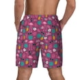 thumbnail image 2 of Lsque Mens Swim Trunks Summer Flamingo Pattern - Bathing Suit Compression Liner - Beach Swim Shorts Swimwear - (S-3XL) - Stretch Quick Dry -XX-Large, 2 of 9
