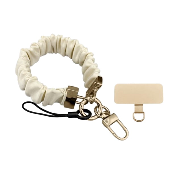 Cordón para teléfono, cadena para teléfono, multifuncional, manos libres, carga sin obstáculos, regalos Beige