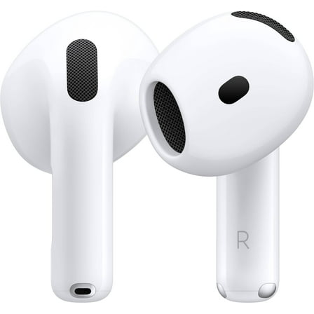 Pre-Owned Apple AirPods 4 White with ANC In Ear Headphones MXP93LL/A