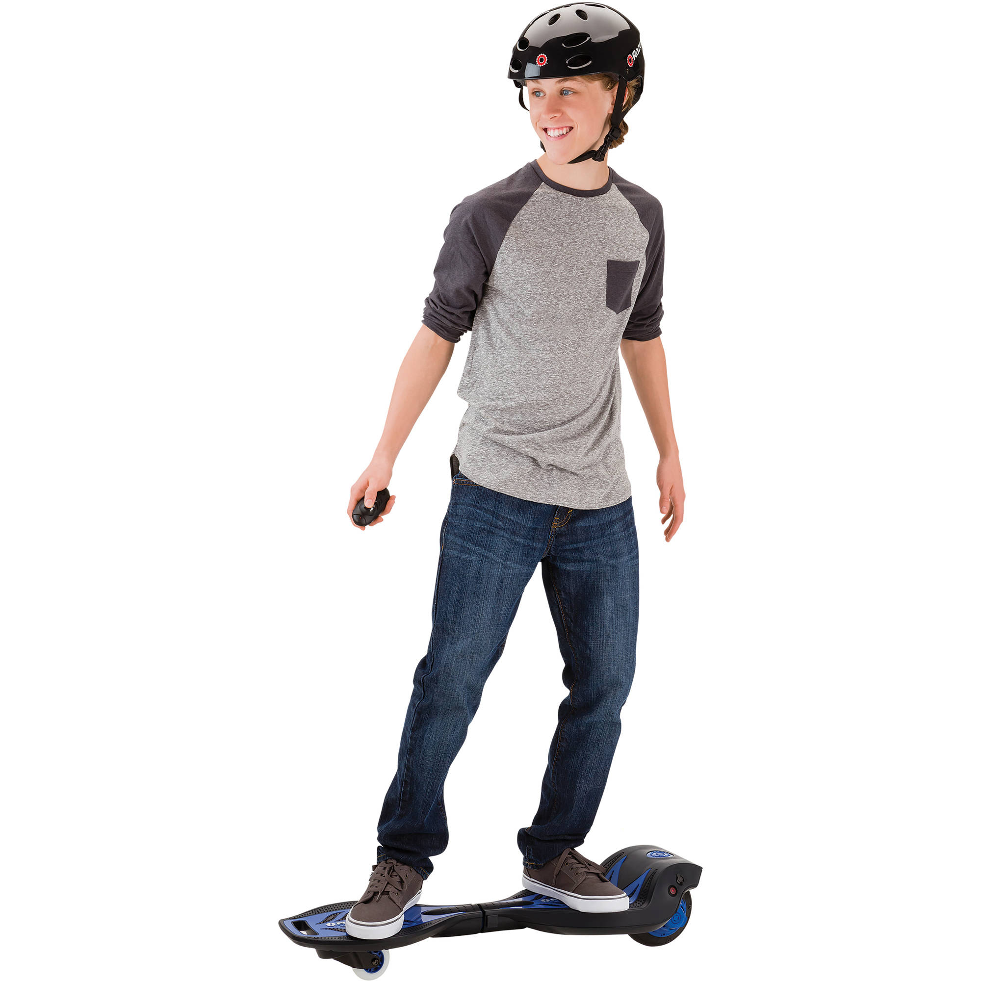 Razor RipStik Electric Caster Board with Power Core Technology and Wireless Remote, Blue - image 9 of 13