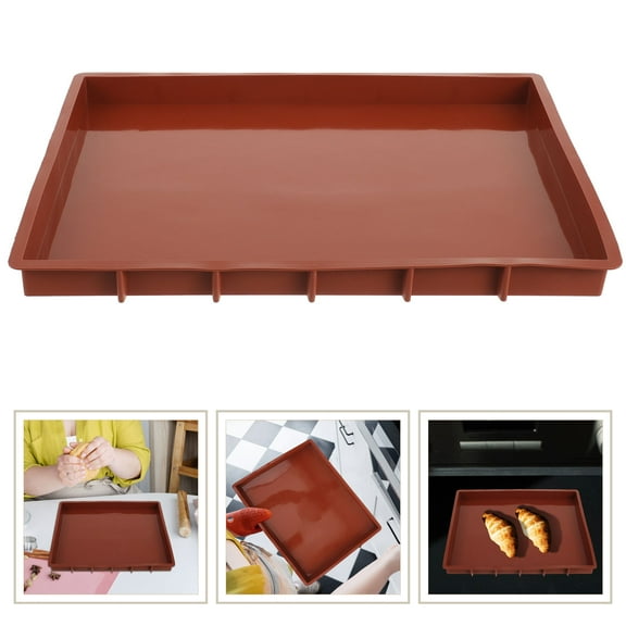 unbranded  Silicone Bakeware Loaf Tin Small Large Baking Tray Cake Pans Coffee