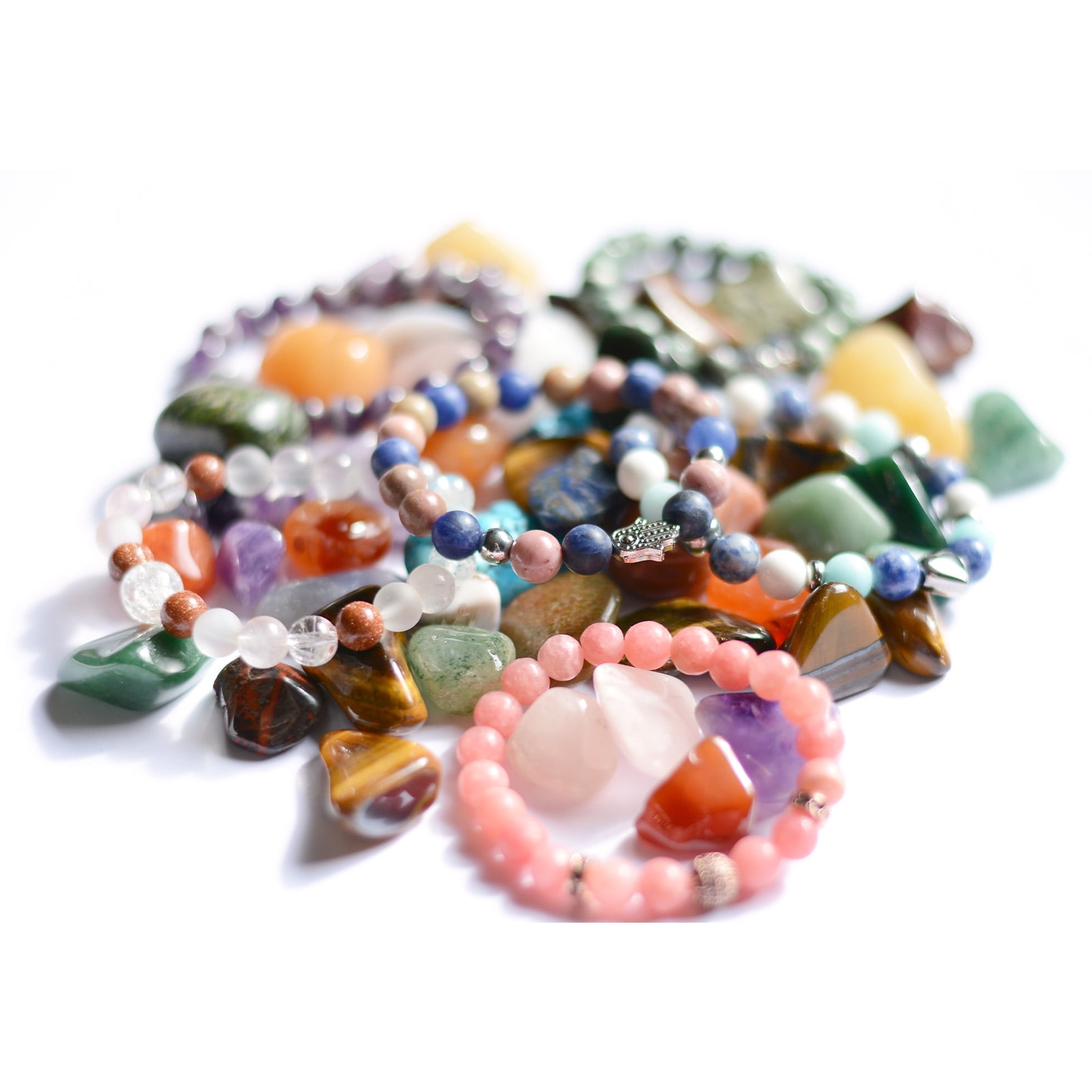 Expo International 8mm X 8mm Cloisonne Beads - Pack Of 20, Blue Multi, For Jewelry & Crafts