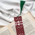 thumbnail image 6 of Kdxio Christmas Tree Buffalo Plaid Print Metal Tassel Bookmarks,Perfect Gift for Art Lovers and Bookworms Metal Bookmarks for Women, 6 of 8