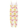 thumbnail image 4 of CAIXIA Easter Toddler Girls Kids Jumpsuit One Piece Playsuit Strap Romper Summer Outfits Clothes, 4 of 4