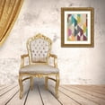 thumbnail image 3 of Vess, June Erica 12x14 Gold Ornate Wood Framed with Double Matting Museum Art Print Titled - Confetti Prism VI, 3 of 4