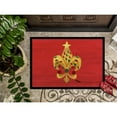 thumbnail image 3 of Christmas Fleur de lis Tree with lights Doormat 18x27, 3 of 4