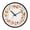 Autumn Wreath, variant on Indoor 12' Voice-Activated Luminous Decoration Wall Clock With LED Night Light Starry Sky Galaxy