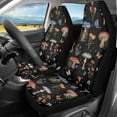 thumbnail image 2 of Uorisanigo Mushroom Car Seat Covers Set of 2 Waterproof Universal Vehicle Front Seats Interior Protector Easy to Install Interior Protection Suitable Fits Most Car Auto SUV Sedan Truck, 2 of 7