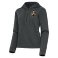thumbnail image 2 of Women's Antigua  Gray Vegas Golden Knights Contemporary Quarter-Zip Hoodie, 2 of 3