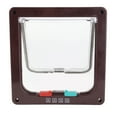 thumbnail image 6 of Weatherproof Cat Flap Door, Durable  Transparent Pet Door With 4 Modes For Indoor/Outdoor Use, 6 of 6