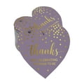 thumbnail image 1 of Inkdotpot Pack Of 100 Real Gold Foil Paper Tags Thanks For Celebrating The Bride To Be Bridal Shower Favor Hang Tags, 1 of 6