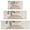 Brown Boho Geometric, variant on Black Geometric Diamond Striped Pattern Kitchen Rugs Sets Of 3,Kitchen Runner Rugs Non Skid Washable,Decorative Kitchen Floor Mats for Kitchen,Sink,Laundry,17"x30" 17"x47" 17"x59"