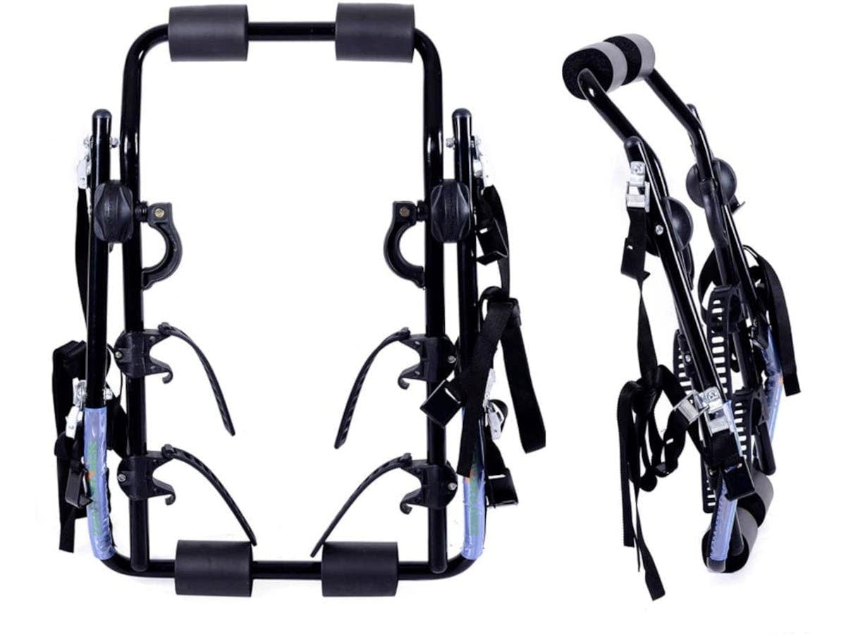 3 Bicycle Bike Car Cycle Carrier Rack Hatchback Rear Mount Mounted Universal TOP 