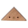 thumbnail image 2 of Leg Daddy 1-7/8" Medium Finish Tapered Triangular Sofa Leg, Set of 4, 2 of 3