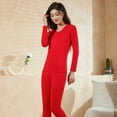 thumbnail image 1 of Hongchun Ensemble de Pyjama pour Femmes en sous-Vêtements Thermiques, 1 of 4