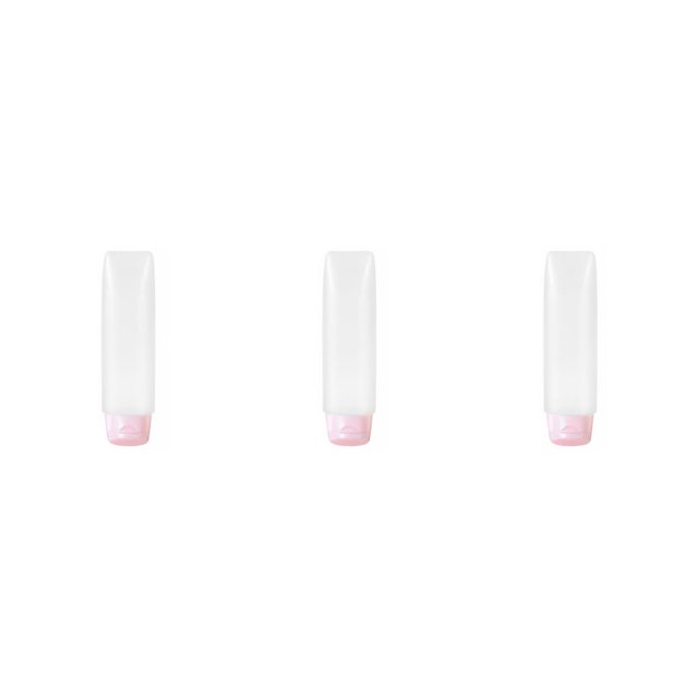 QualitChoice Travel Bottle Portable Shower Gel Dispensing Container Refillable Leakproof Dispenser Tube Household Organizer 50ML Pink 3Set